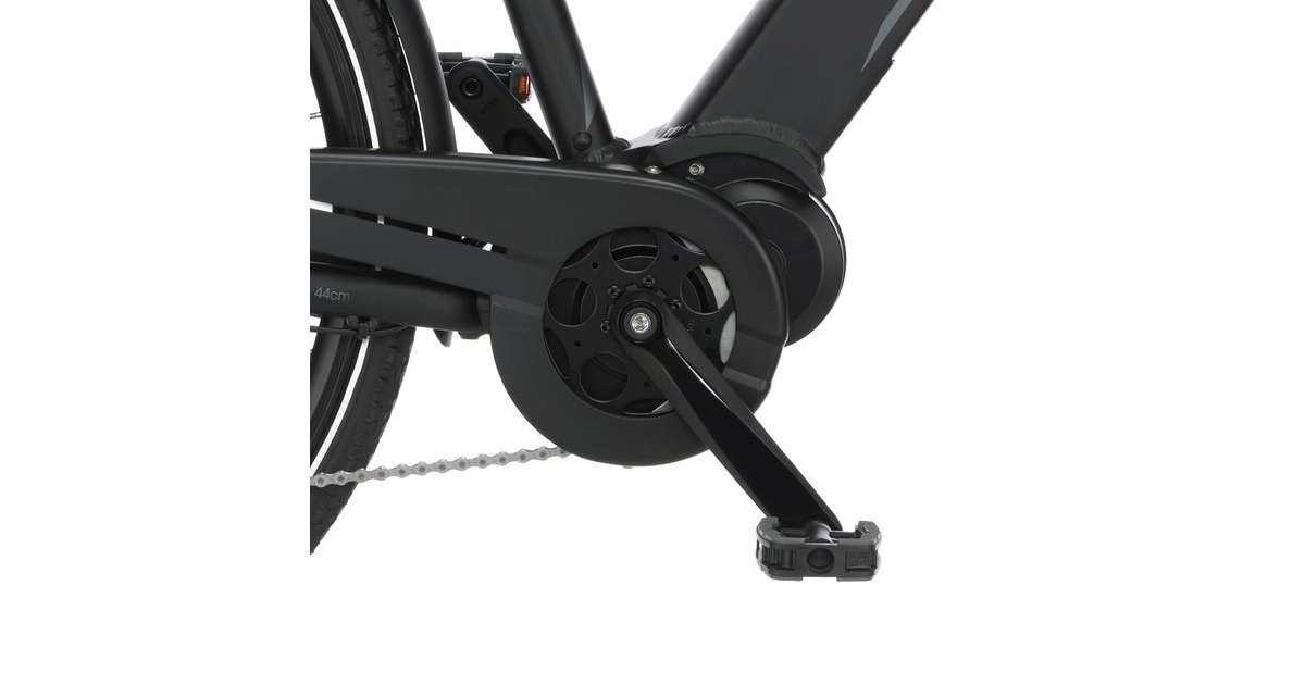 FISCHER Fahrrad Viator 4.1i Damen, Pedelec(schwarz (matt), 44 cm Rahmen, 28