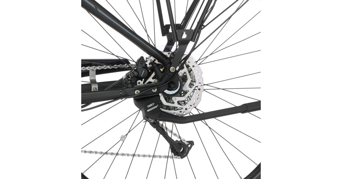 FISCHER Fahrrad Viator 4.1i Damen, Pedelec(schwarz (matt), 44 cm Rahmen, 28