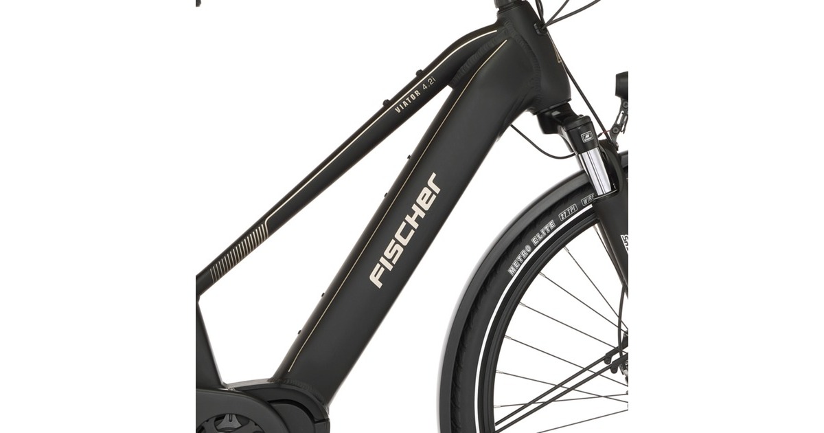 FISCHER Fahrrad Viator 4.2i Damen , Pedelec(schwarz, 28