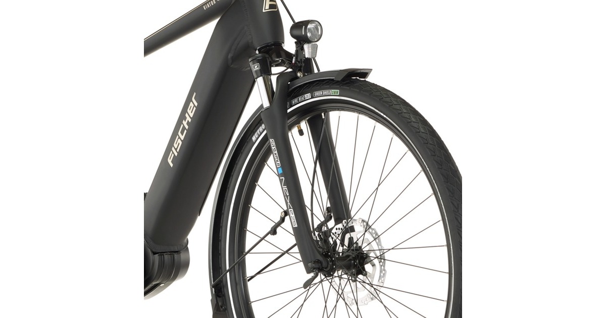 FISCHER Fahrrad Viator 4.2i Herren, Pedelec(schwarz, 28cm, 55 cm Rahmen)