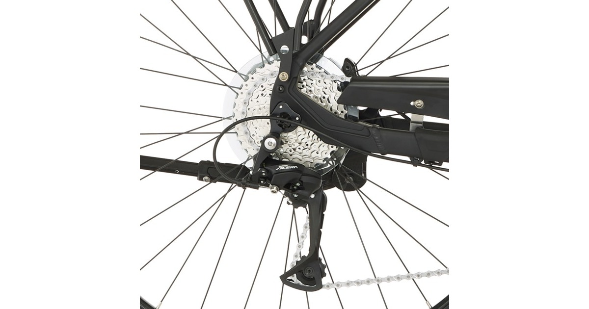 FISCHER Fahrrad Viator 4.2i Herren, Pedelec(schwarz, 28cm, 55 cm Rahmen)