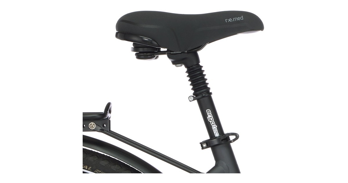 FISCHER Fahrrad Viator 5.0i Damen, Pedelec(grau, 44 cm Rahmen, 28