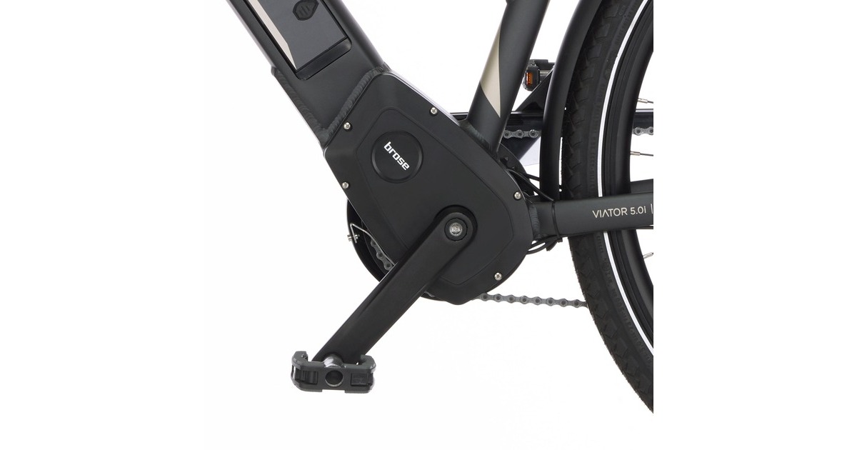 FISCHER Fahrrad Viator 5.0i Damen, Pedelec(grau, 44 cm Rahmen, 28