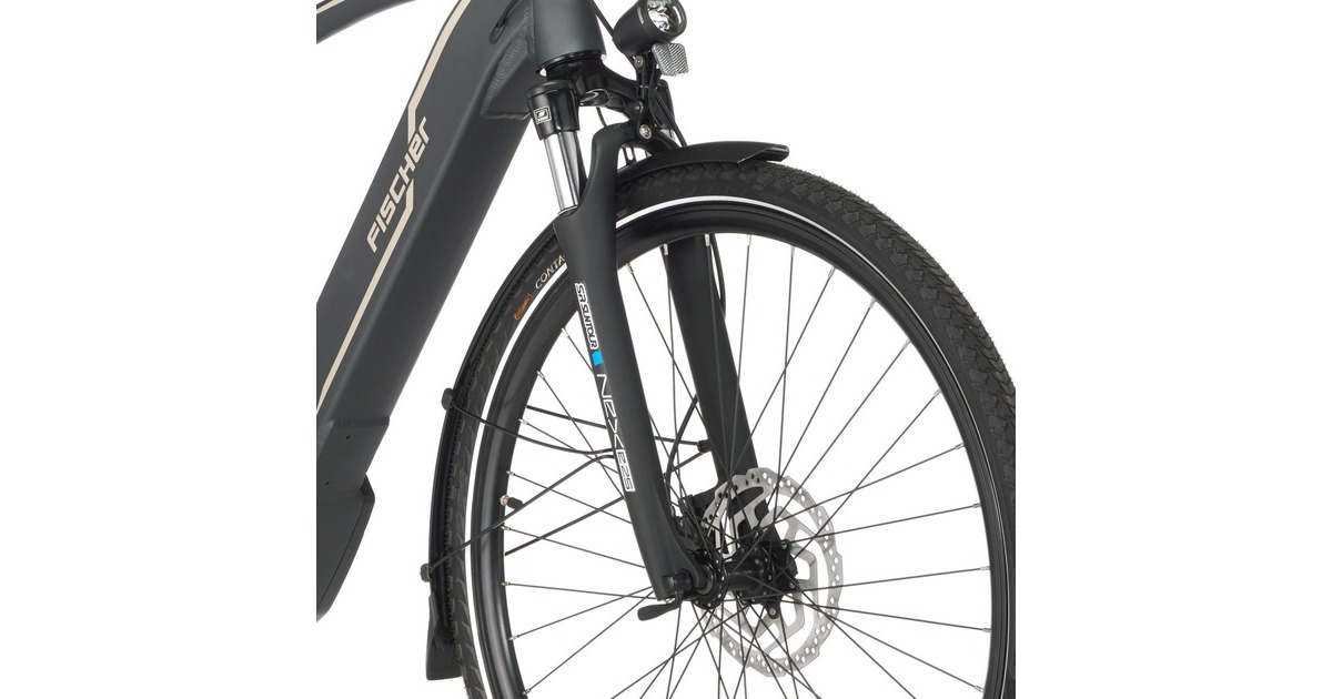FISCHER Fahrrad Viator 5.0i Herren, Pedelec(grau, 50 cm Rahmen, 28