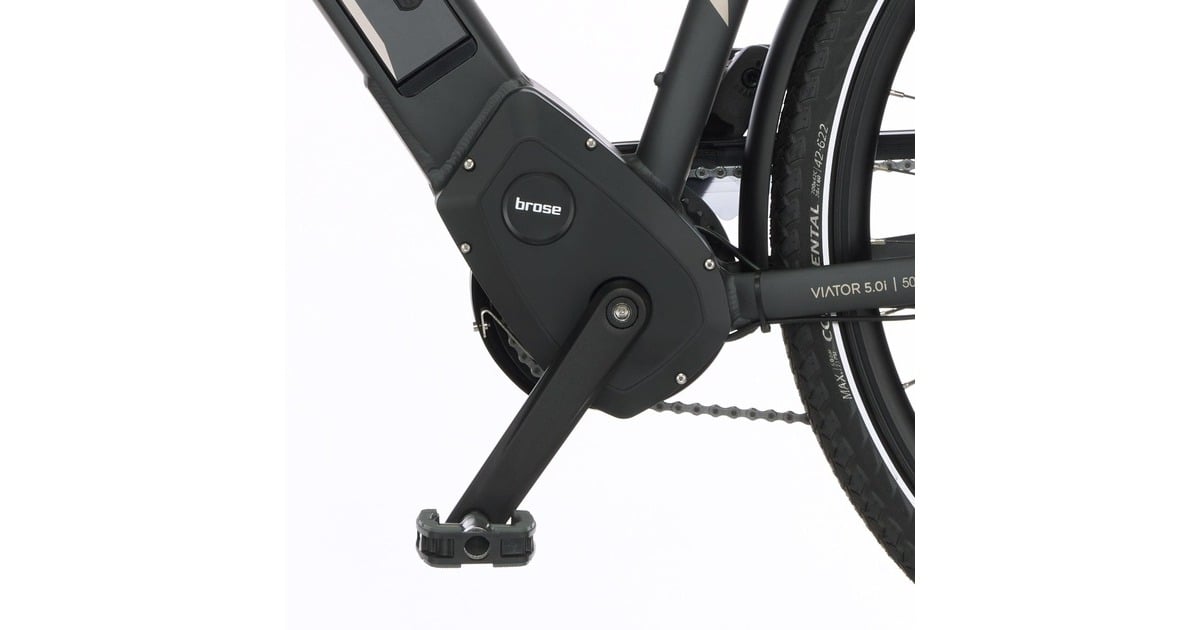 FISCHER Fahrrad Viator 5.0i Herren, Pedelec(grau, 55 cm Rahmen, 28