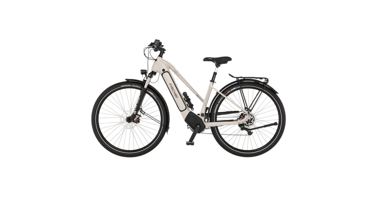 FISCHER Fahrrad Viator 7.0i, Pedelec(hellgrau, 28