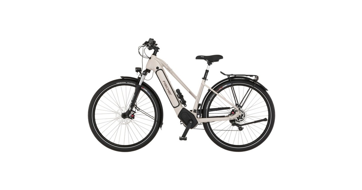 FISCHER Fahrrad Viator 7.0i, Pedelec(hellgrau, 28