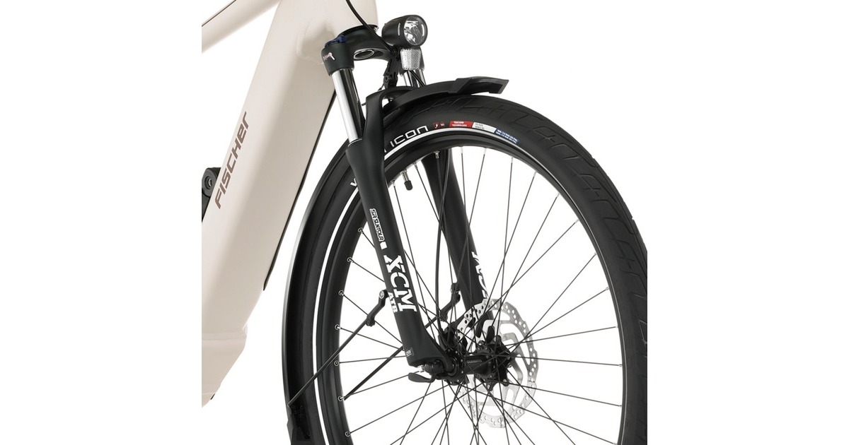 FISCHER Fahrrad Viator 7.0i, Pedelec(hellgrau, 28