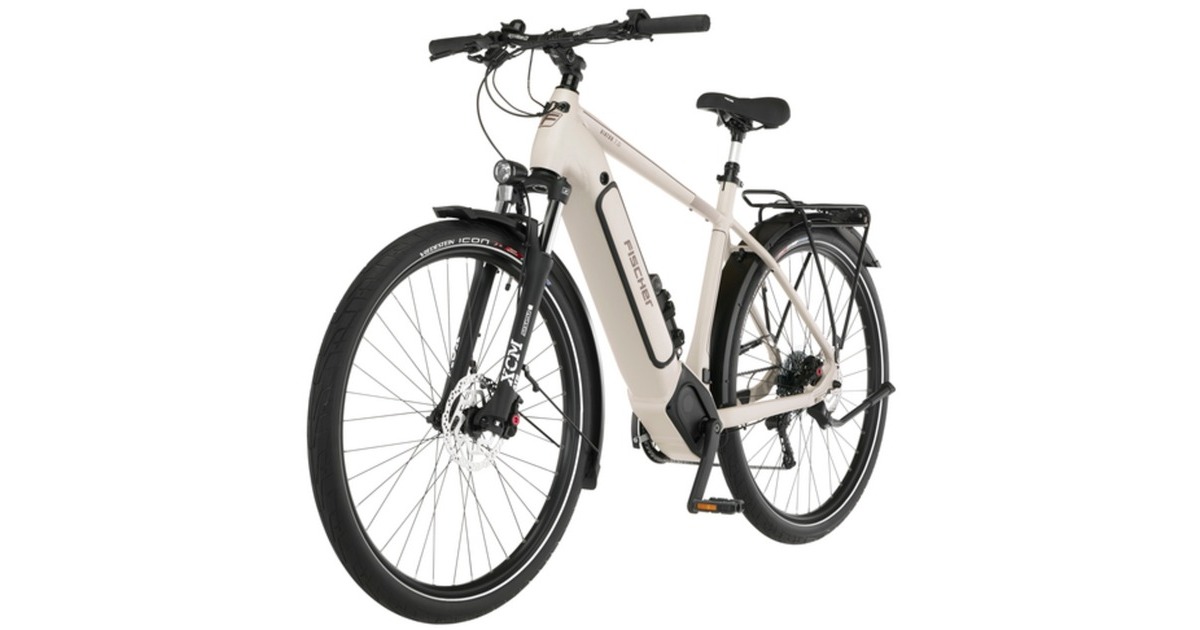 FISCHER Fahrrad Viator 7.0i, Pedelec(hellgrau, 28