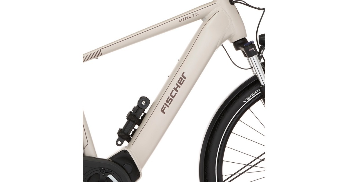FISCHER Fahrrad Viator 7.0i, Pedelec(hellgrau, 28