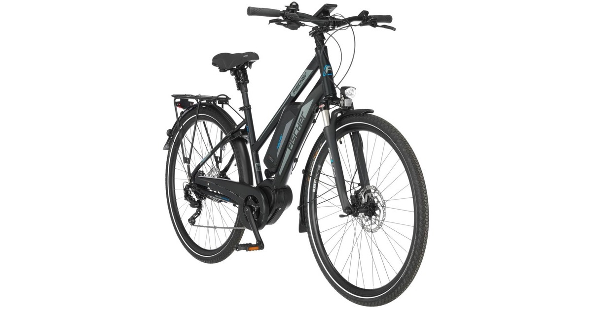 FISCHER Fahrrad Viator ETD 1861, Pedelec(schwarz (matt))