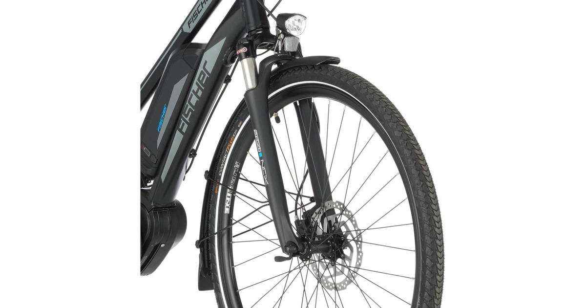 FISCHER Fahrrad Viator ETD 1861, Pedelec(schwarz (matt))