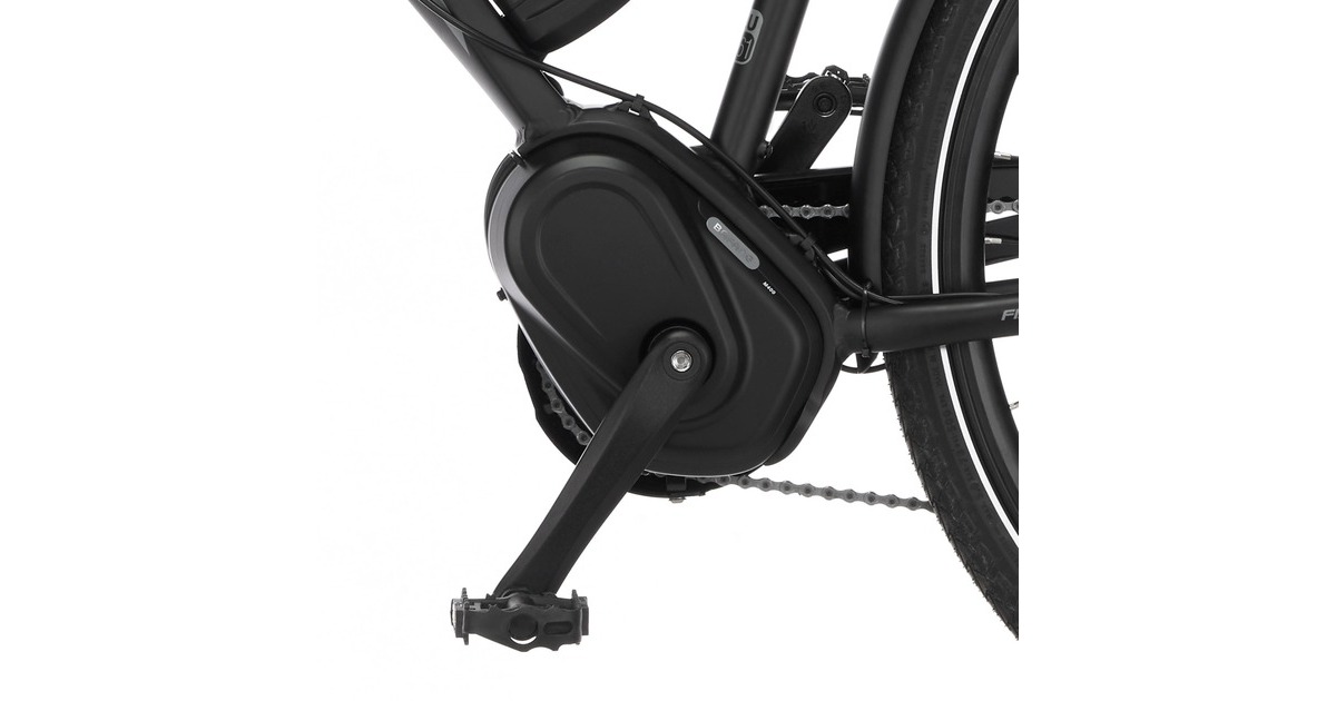 FISCHER Fahrrad Viator ETH 1861, Pedelec(schwarz (matt), 50 cm Rahmen, 28