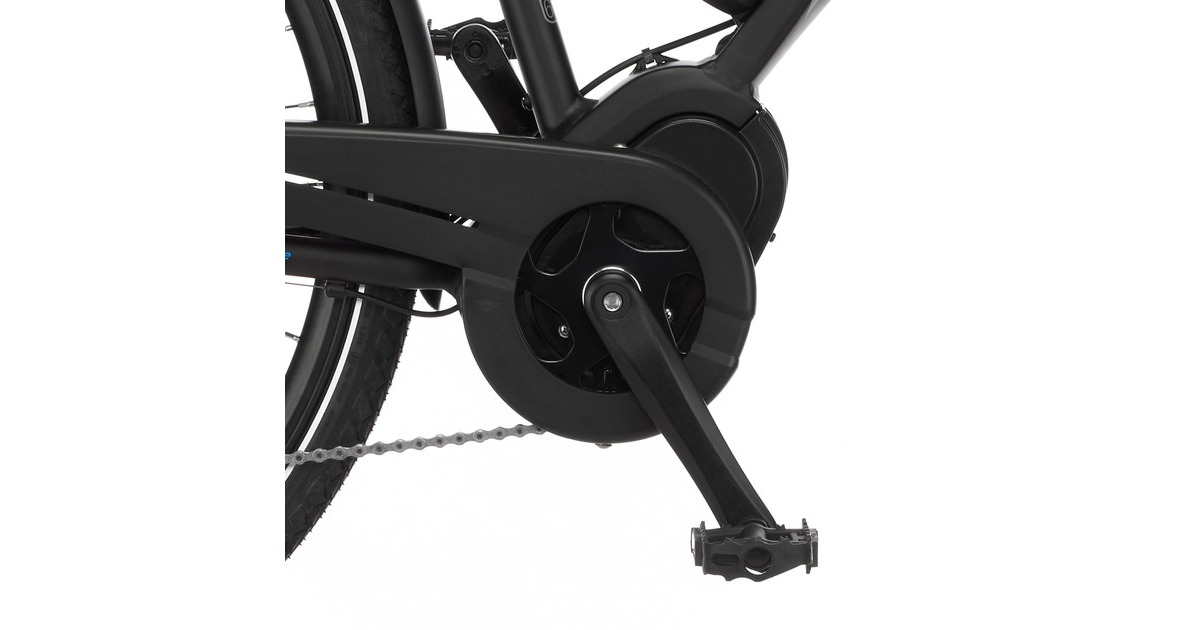 FISCHER Fahrrad Viator ETH 1861, Pedelec(schwarz (matt), 50 cm Rahmen, 28