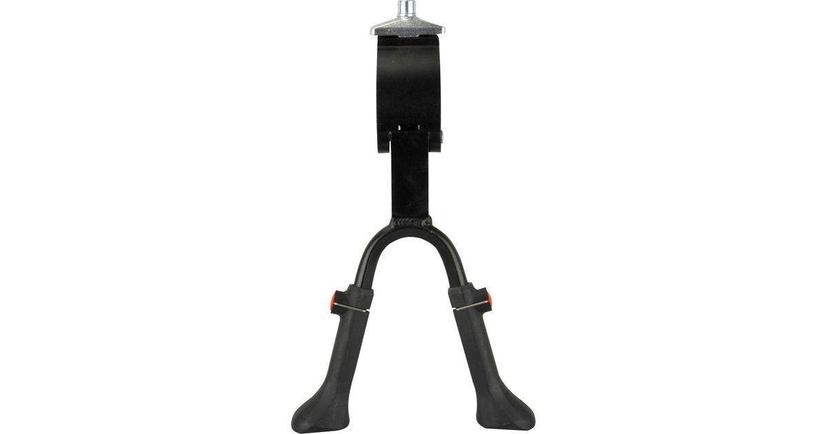 FISCHER Fahrrad Zweibein-Ständer(schwarz, für 24-28" Räder)