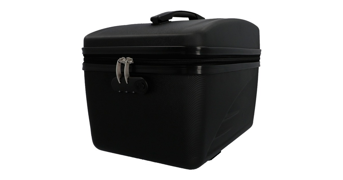 FISCHER Fahrrad isolierte Gepäckträger-Box, Gepäckbox(schwarz)