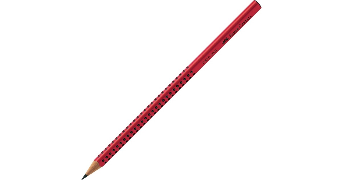 Faber-Castell Bleistift Grip 2001 B(rot)