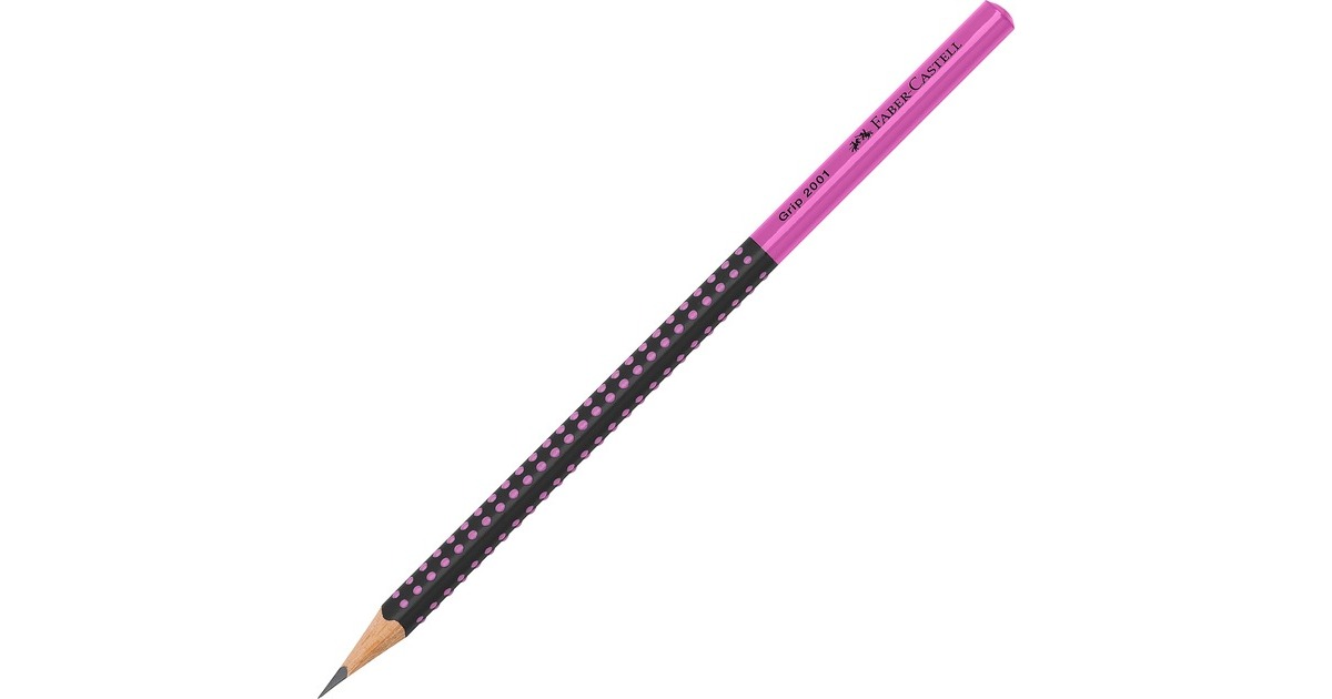 Faber-Castell Bleistift Grip 2001 Two Tone(schwarz/pink)