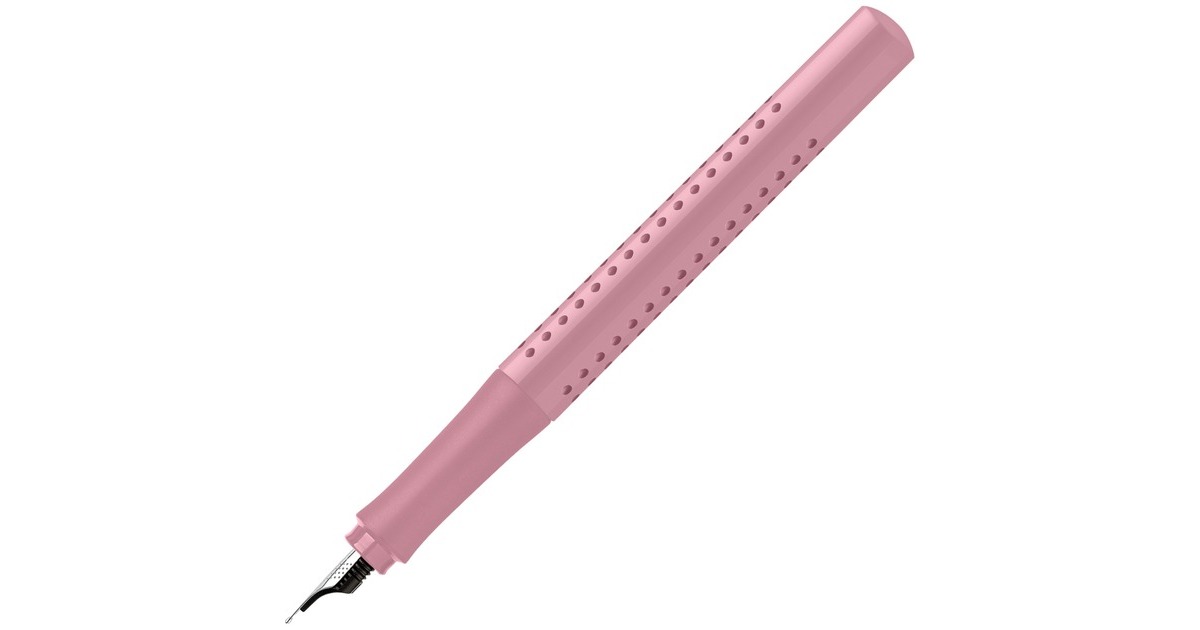 Faber-Castell Füller Grip 2010 M rose shadows, Füllfederhalter(rosa)