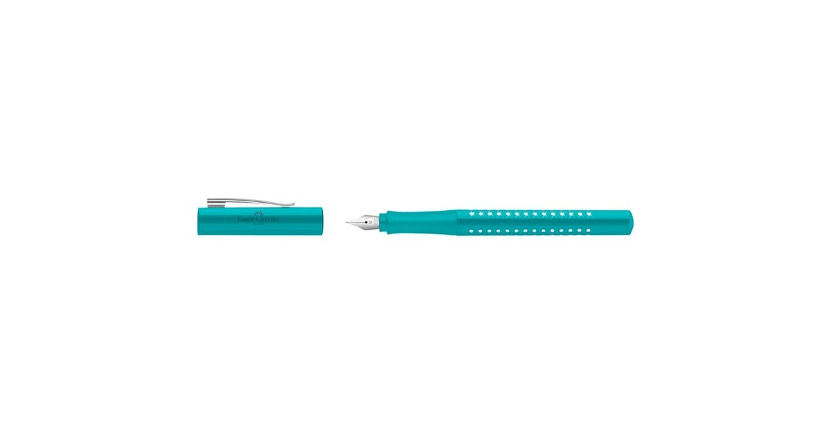 Faber-Castell Füller Sparkle M ocean, Füllfederhalter(blau)
