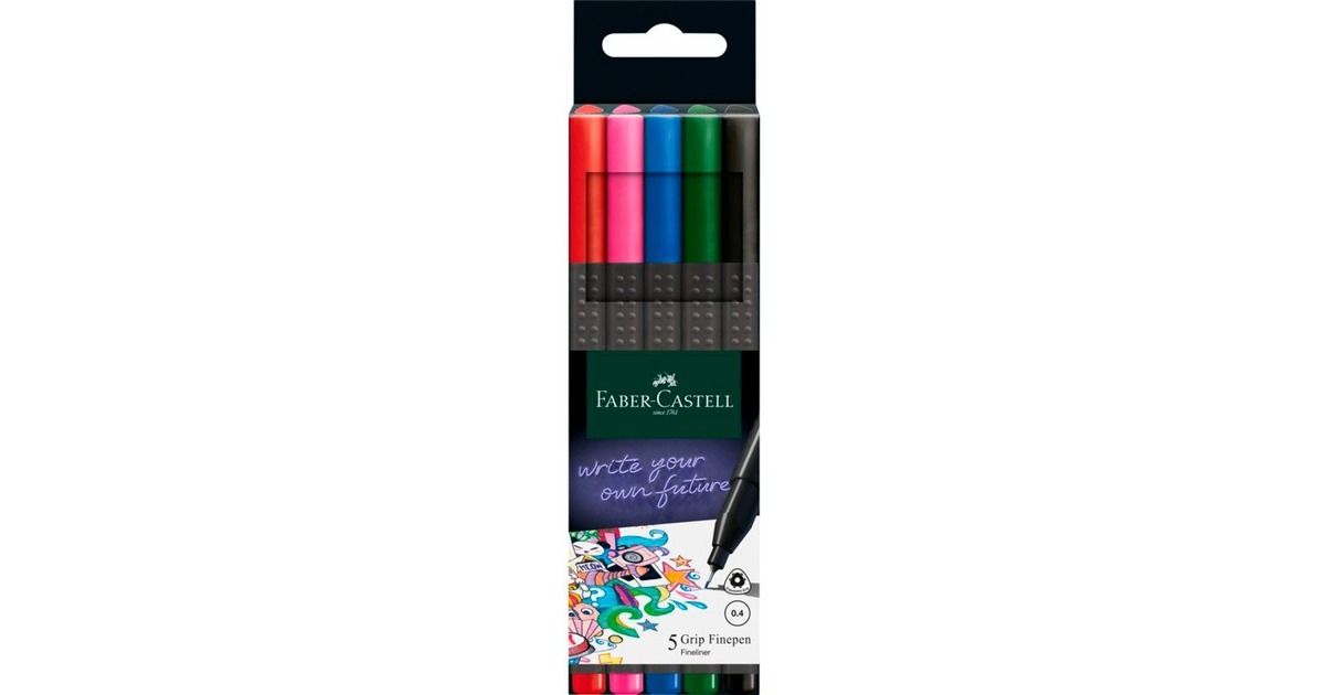 Faber-Castell Grip Finepen basic, Set(Kartonverpackung) Faber-Castell Grip Finepen basic, Set(Kartonverpackung)