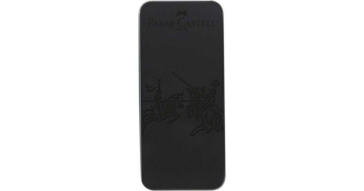 Faber-Castell Hexo Set: Füller M und Kugelschreiber schwarz matt(schwarz (matt))
