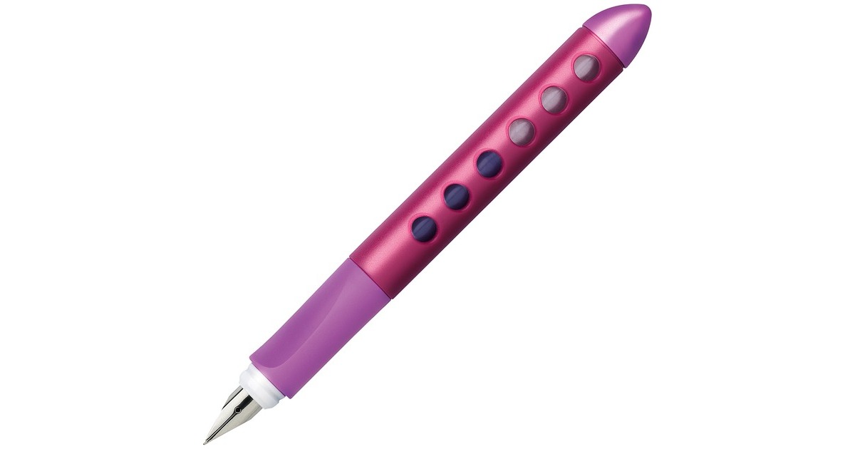 Faber-Castell Scribolino Schulfüller, Rechtshänder, brombeer, Füllfederhalter(violett)