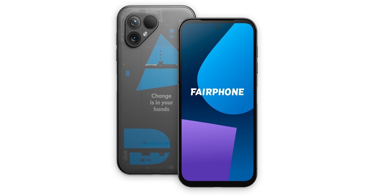 Fairphone 5 256GB, Handy(Transparent, Android 13, Dual SIM)
