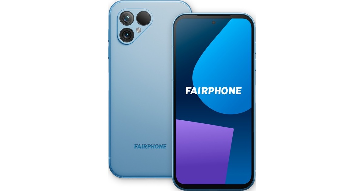 Fairphone 5 256GB, Handy(Sky Blue, Android 13, Dual SIM)