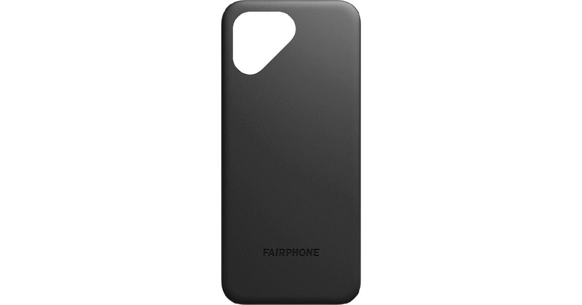 Fairphone 5 Rückseite, Abdeckung(schwarz (matt))