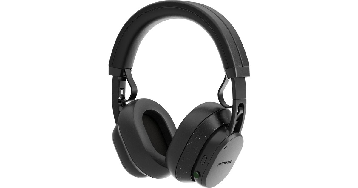 Fairphone Fairbuds XL, Kopfhörer(schwarz, Bluetooth, USB-C)