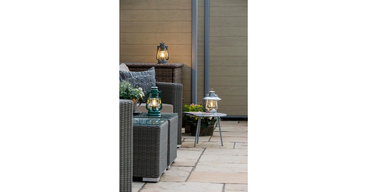 Feuerhand Laterne Baby Special 276 LED, LED-Leuchte(moosgrün)