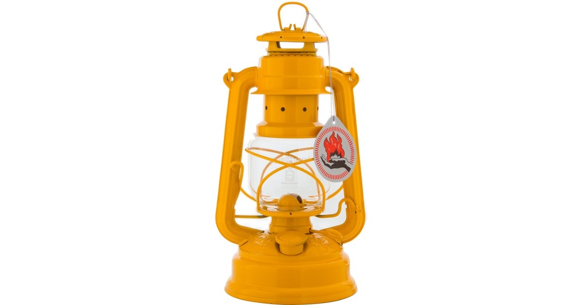 Feuerhand Sturmlaterne Baby Special 276, Leuchte(signalgelb)