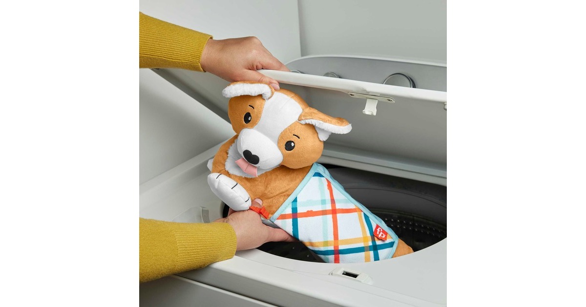 Fisher-Price 3-in-1 Hündchen Spielkissen, Kuscheltier