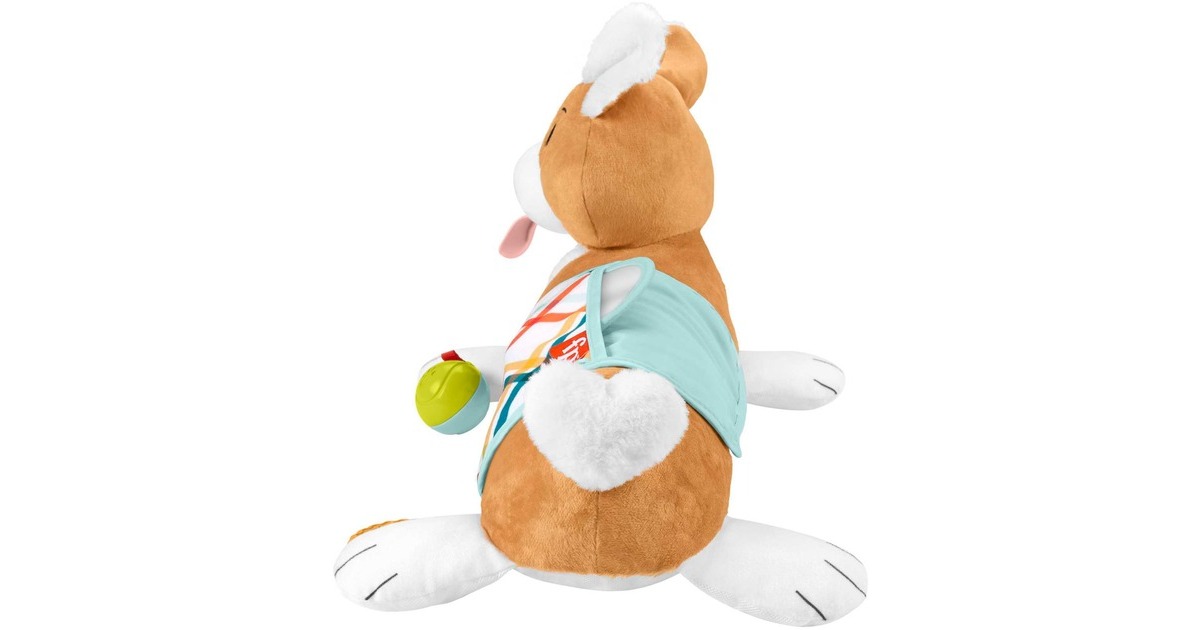 Fisher-Price 3-in-1 Hündchen Spielkissen, Kuscheltier
