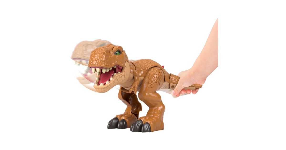 Fisher-Price Imaginext Jurassic World Wütender Action T-Rex, Spielfigur