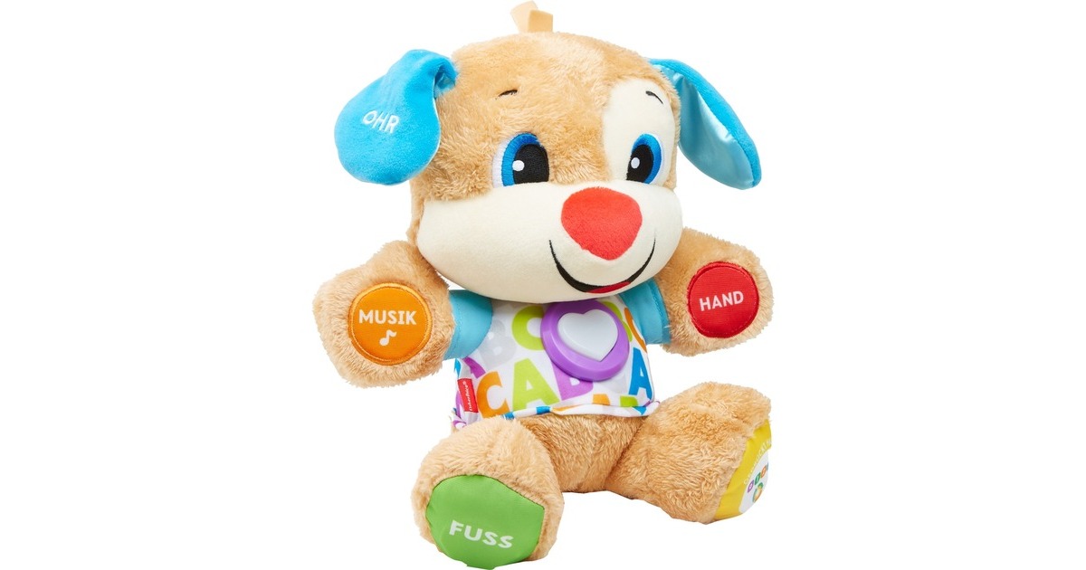 Fisher-Price Lernspaß Hündchen, Kuscheltier(mehrfarbig/hellbraun)