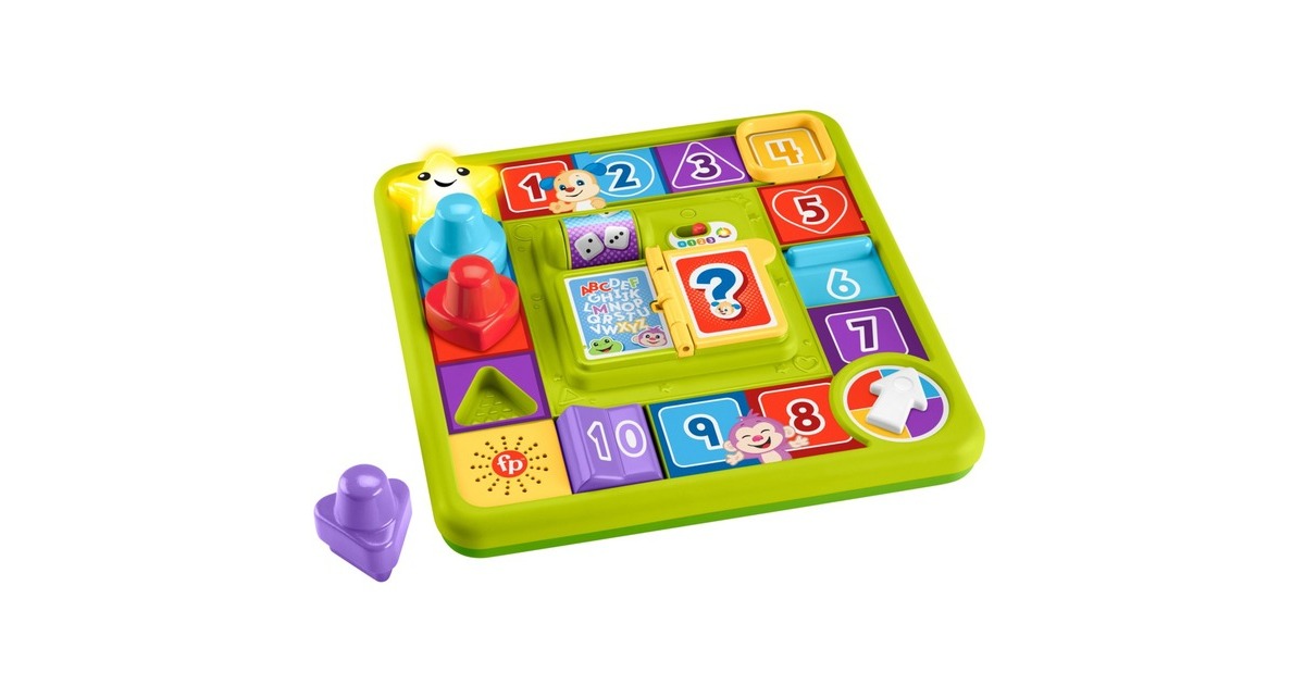 Fisher-Price Lernspaß Motorik-Spielbrett, Motorikspielzeug(mehrfarbig)