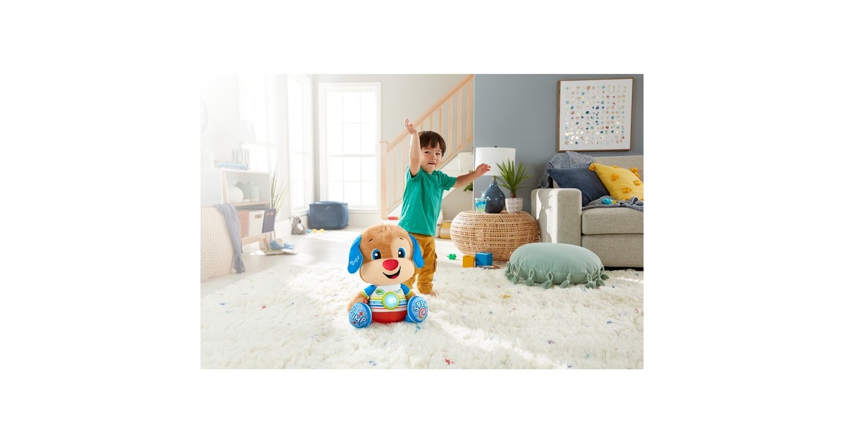 Fisher-Price Lernspaß Riesen Hündchen, Kuscheltier(mehrfarbig)
