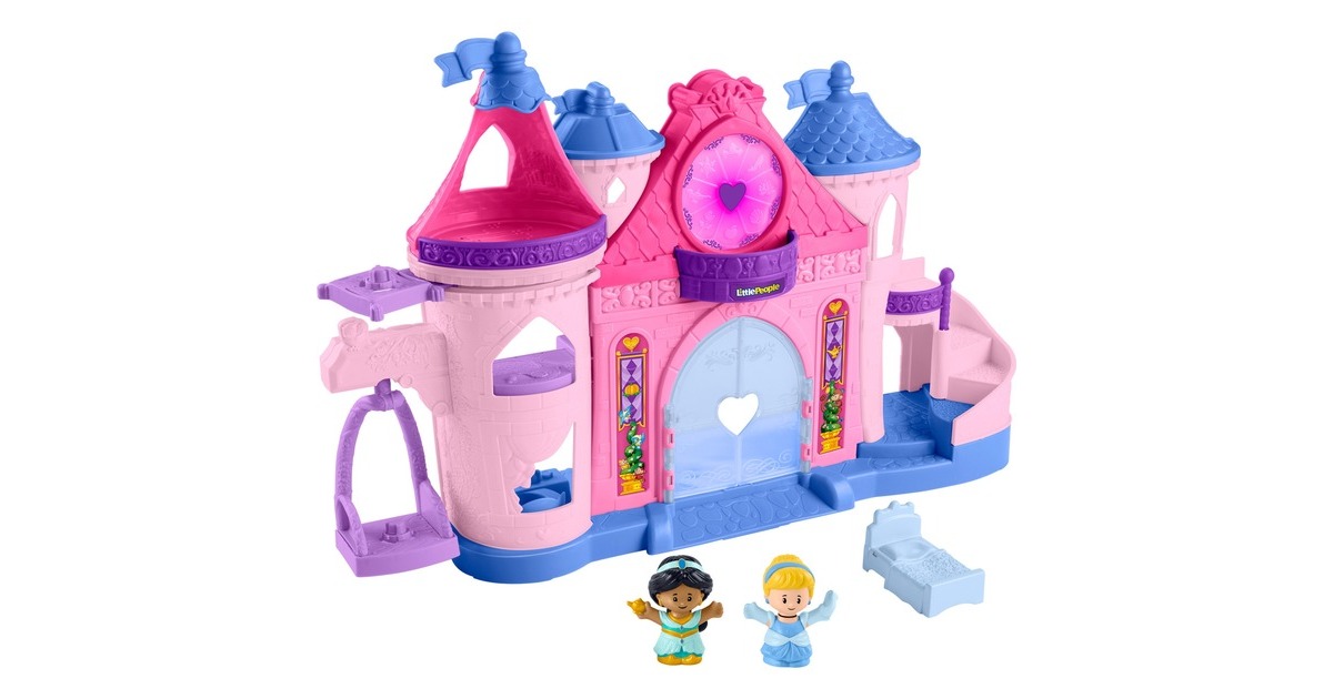 Fisher-Price Little People Disney Prinzessin Magisches Tanzschloss, Spielfigur