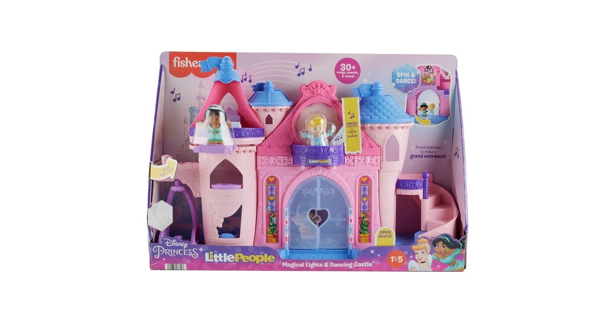 Fisher-Price Little People Disney Prinzessin Magisches Tanzschloss, Spielfigur