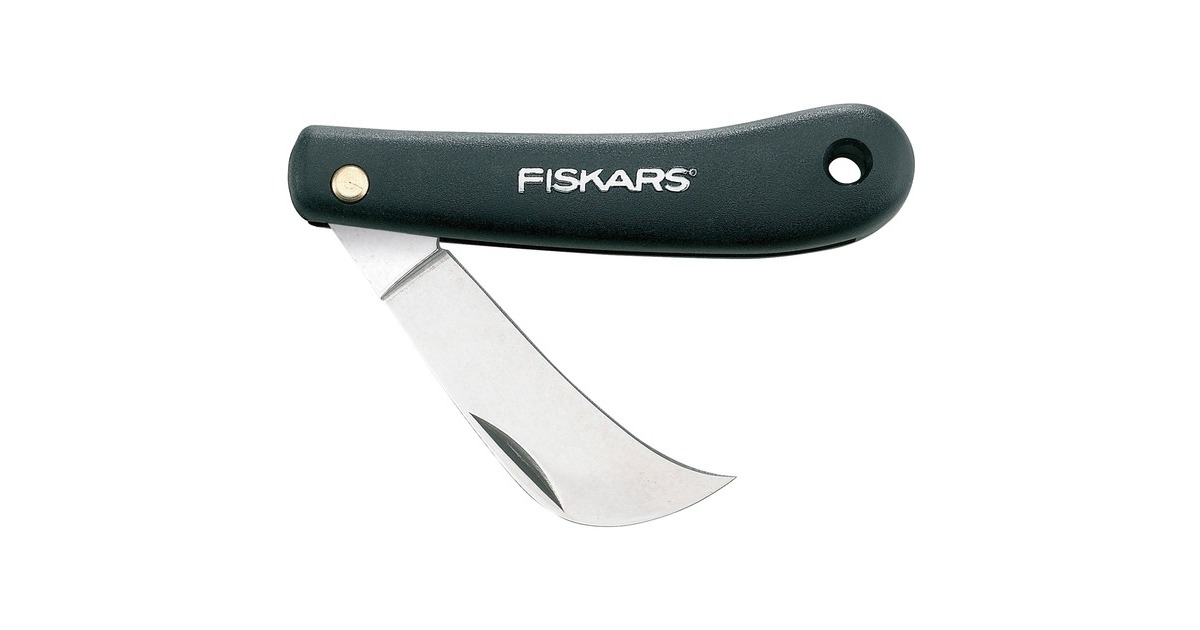Fiskars Gartenhippe K62, Messer(schwarz/silber)