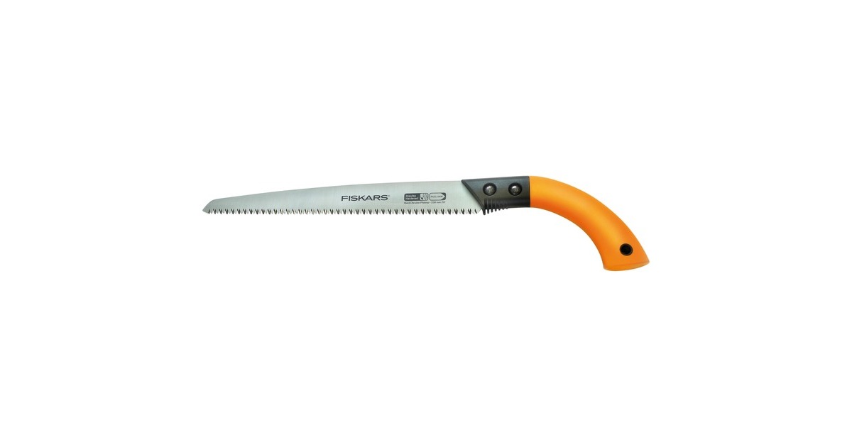 Fiskars Handsäge mit feststehendem Blatt SW84(schwarz/orange)