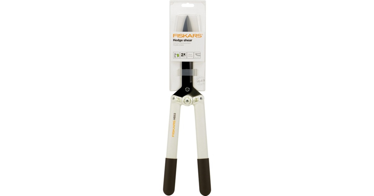 Fiskars Heckenschere Light HS53(weiß)