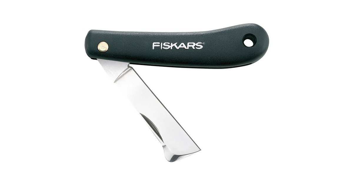 Fiskars Okuliermesser K60(schwarz/silber)