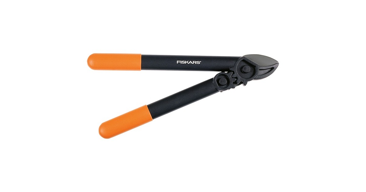 Fiskars PowerGear Amboss Getriebe-Astschere L31(schwarz/orange) Fiskars PowerGear Amboss Getriebe-Astschere L31(schwarz/orange)