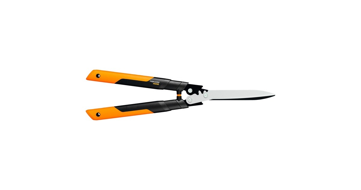 Fiskars PowerGear X Getriebe-Heckenschere HSX92(schwarz/orange)