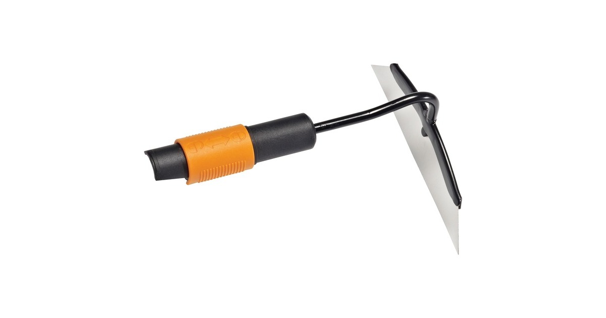 Fiskars QuikFit Hacke(schwarz/orange, 18,5cm)