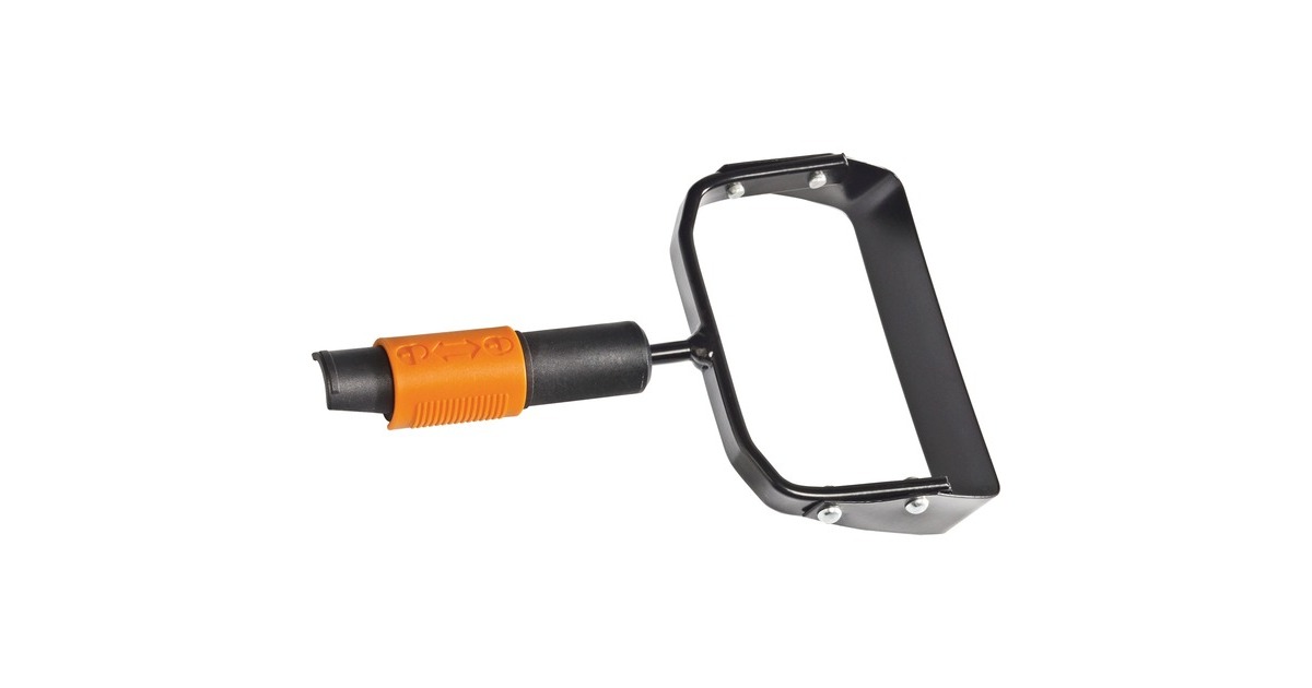 Fiskars QuikFit Jäter, Hacke(schwarz/orange, 15,5cm)