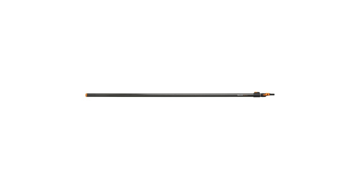 Fiskars QuikFit Teleskopstiel, 228cm-400cm(schwarz/orange)